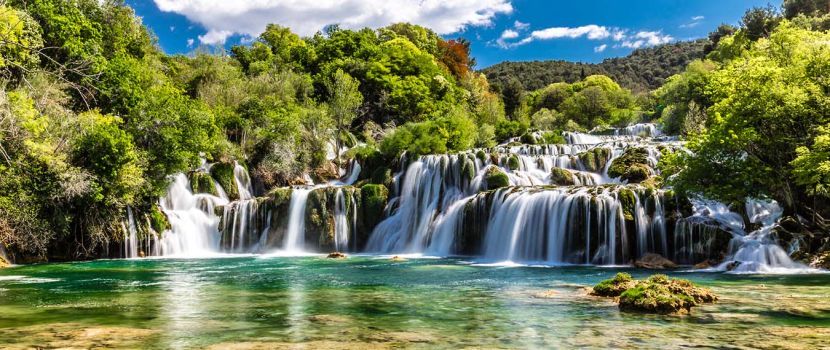 Wodospady Krka w Chorwacji